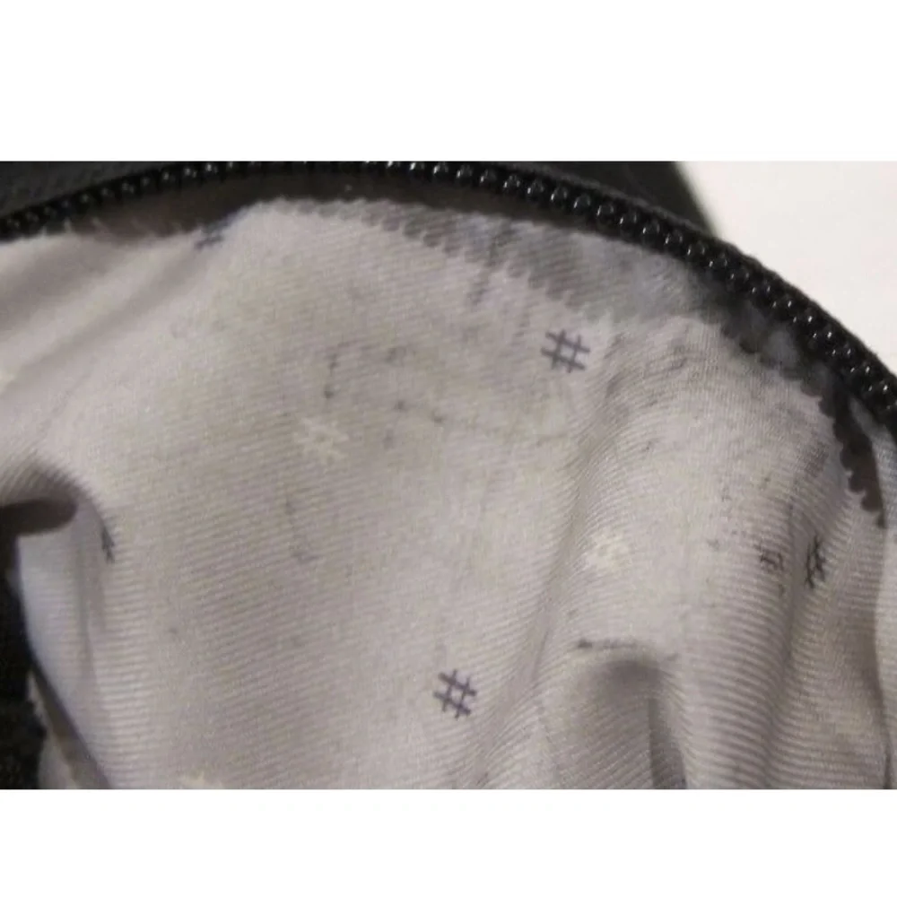 RARE Lululemon B3 Rolltop Backpack in Black w/ Hashtag Print Liner